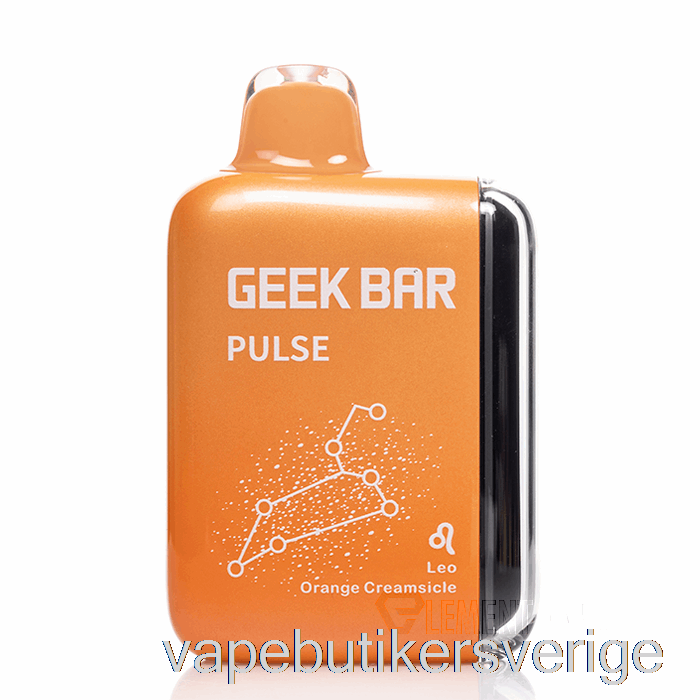 Vape Sverige Geek Bar Pulse 15000 Engångs Orange Creamsicle